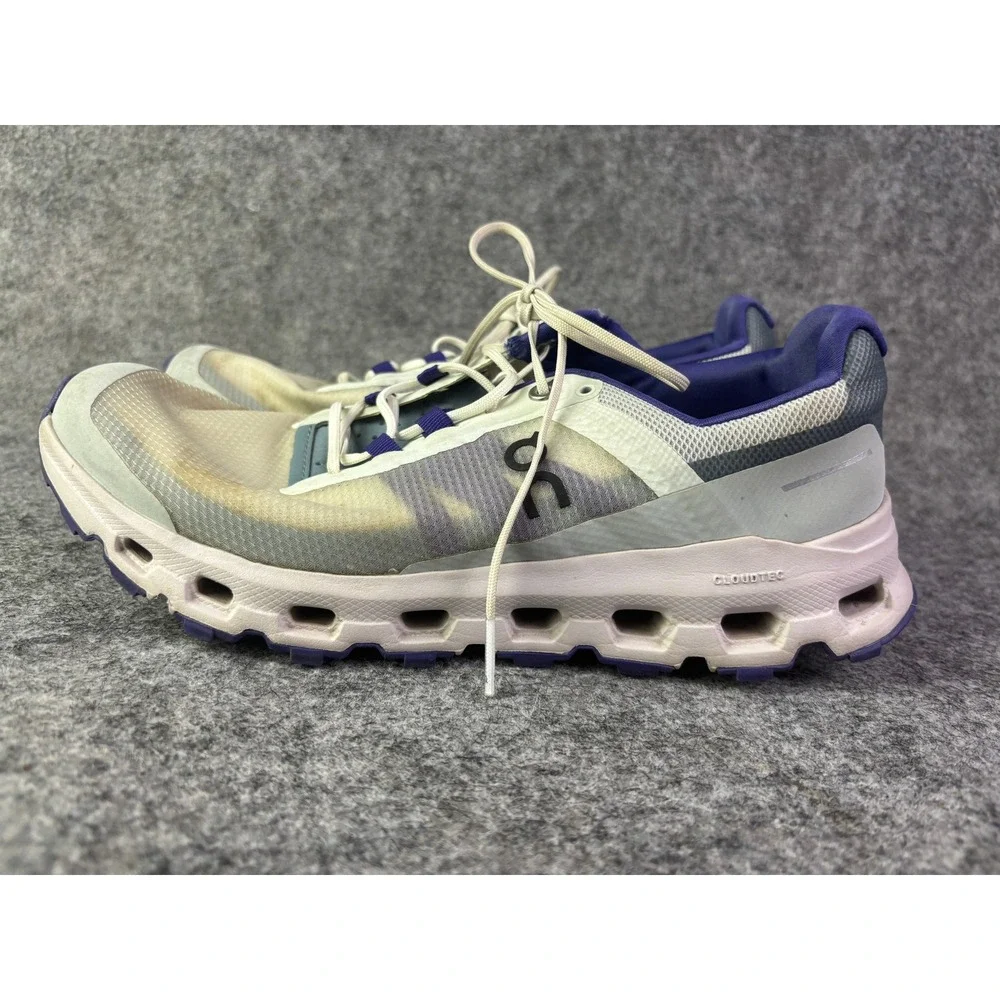 On Running Cloudmonster Women 9 White Purple CloudTec Helion Sneakers 64.99057‎